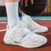 Basketball shoes men's summer new men's shoes nitrogen technology low-top solid sports shoes for boys_desvips.com