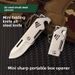 Outdoor Folding Pocket Fruit Knife, D2 Steel, Mini Portable, Suitable Opening Packages, Keychain Accessory,_desvips.com