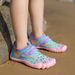 Kids' Breathable Water Shoes With Hook & Loop – Quick-Dry Non-Slip Aqua Socks For Swimming, Beach & Outdoor Play_desvips.com