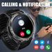 EIGIIS KE3 Bluetooth Call Smart Watch Full Touch Screen Health Monitor Clock With Flashlight Men SmartWatch For IOS_desvips.com