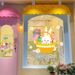 Easter Stickers Cartoon Easter Eggs Bunny Mall UV Window Decoration Electrostatic Glass Door Decals_desvips.com