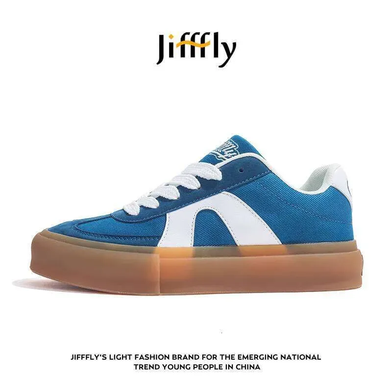 Jifffly Red Dexun Women 2025 New Summer Thick-Soled Height-Increasing Sneakers For Men Couple Shoes_desvips.com