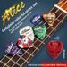 Alice Celluloid Folk Ukulele Strumming Electric Guitar Picks Wear-resistant Universal_desvips.com