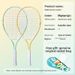 High-Value New Model Adult Men And Women Training Aluminum Alloy Split Soft Rod Durable Tennis Racket_desvips.com
