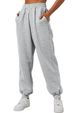 High Waist Casual Jogger Pants For Women & Men - Soft Polyester Lounge Pants With Drawstring, Comfortable Loose Fit Sweatpants For Running_desvips.com
