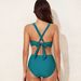2025 New Two-Piece Swimsuit Sexy High-Waisted Bikini Swimwear For Women_desvips.com