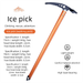 Axe Equipment Aluminum Alloy Pick Walking Outdoor Ice Snow Mountain Climbing Supplies_desvips.com