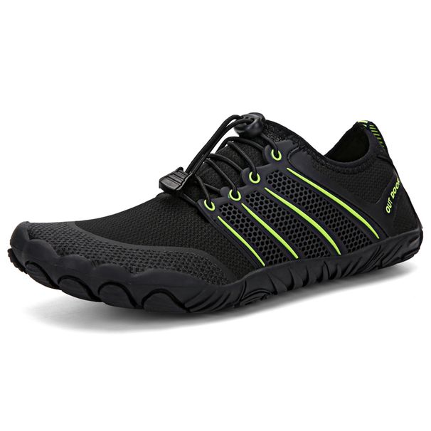 Men' Cro-Trainer Barefoot & Minimalit Shoe Zero Drop Sole | Wide Toe Box Women Uptream Swimming Shoe Beach_desvips.com