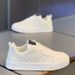 Panda Colored Spring Breathable Live Streaming Board Casual Leather Small White Trendy Shoes, Men's Styles_desvips.com