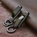 Steel Carabiner Car Keychain Belt Hanger Bottle Hook Camp Water Holder Tactical Outdoor EDC Buckle Tool_desvips.com