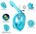 Children's collapsible diving mask Full dry children's swimming goggles breathing tube all-in-one snorkeling mask_desvips.com