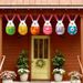 Easter Inflatable Bunny Egg Outdoor Children's Balloon Kindergarten Courtyard Lawn Decoration Hanging Ornament_desvips.com