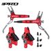IIIPRO E4 Four-Piston Mountain Bike Oil CNC Disc Brake Rear Split_desvips.com