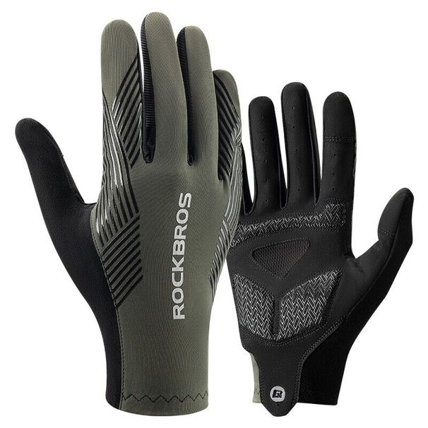 ROCKBROS Cycling Gloves Women / Men Touchscreen Non-Slip Breathable Thin Running Gloves Spring/Summer_desvips.com