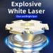 White Laser Digital Display Emergency Light Rechargeable Outdoor New Flashlight Super Bright Long Range High Power Strong Light Flashlight_desvips.com
