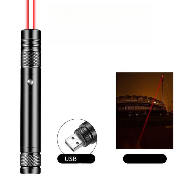 Flashlight Laser Aurora Star Green Long Range Strong Light Sand Table Sales Office Pointer Pen Indicator_desvips.com