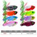 Sometime 11G Lure Bait Metal Spinnerbait 5.5cm 8 Colors VIB Fishing_desvips.com