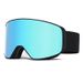 New Double Layer Anti-Fog Magnetic Enhanced Clarity HD Ski REVO UV Protection Snow Goggles_desvips.com