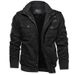 2024 Men's Jacket Autumn Winter Fleece Tactical Jackets Men Casual Multiple Pockets Windproof Outdoor Workwear Coat_desvips.com