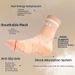 Women's Mid Calf Sports Socks Odor Resistant Professional Running Fitness Badminton Hiking Terry Cloth Bottom Long Socks_desvips.com