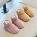 Baby Girls Boys Snow Children Winter Kids Outdoor Plush Cotton-padded Cutefeet Soft-Soled Non-slip Infant Toddler Boots_desvips.com