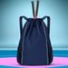 Backpack Simple Double Shoulder Women Fashion Drawstring Tennis Badminton For Men Sports Training Bag Storage_desvips.com