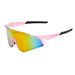 Cool One-Piece Lens Large Frame Cycling Sports Sunglasses Anti-Light Anti-UV Sun Protection Fishing_desvips.com