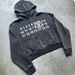 Zipper Hoodie Cool Internet Celebrity Hooded Cardigan Small Bell Letter New Print Jacket Top_desvips.com