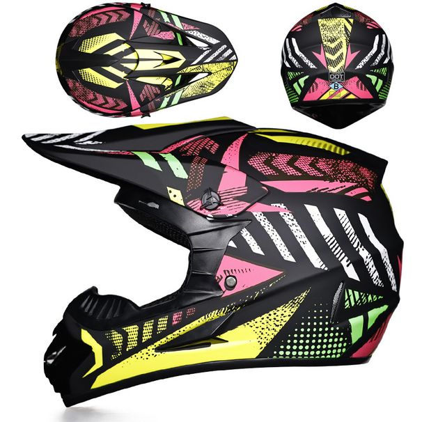 E-bike helmet male and female adult mountain downhill atv full helmet for children karting field crossing_desvips.com