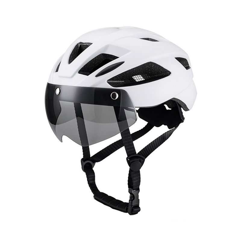 Bicycle Helmet Removable Magnetic Goggles Unisex Mountain Bike Road Bike Helmet_desvips.com