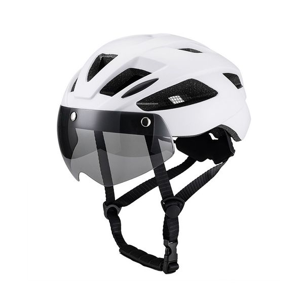 Bicycle Helmet Removable Magnetic Goggles Unisex Mountain Bike Road Bike Helmet_desvips.com