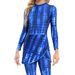 2023 New 3-Piece Muslim Set Printed Conservative Beach Swimwear Chest Pad + Apron Scarf Separately_desvips.com