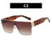 ActiveGo 2025 New European And American Style Square One-Piece Mirror Large Frame Versatile Street Photography Sun Protection_desvips.com