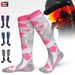 Premium Ski Socks For Men, Women & Kids - Thermal Cushioned Snowboarding & Hiking Socks With Moisture-Wicking & Anti-Slip Design For Winter Sports_desvips.com