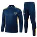 25-26 New Boca Juniors Appearance Long Sleeve Training Suit_desvips.com