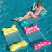 Pool & Accessories Inflatable Hammock With Net Foldable Backrest Floating Chair For Pool Beach Heavy Duty PVC Water Lounger_desvips.com