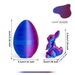 Popular Decoration 3D Printed Egg Easter Creative Ornament Rabbit Model Toy_desvips.com