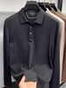 Counter 25 Spring New Men's Lyocell Mercerized Cotton Casual Long Sleeve T-Shirt_desvips.com