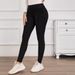 Fleece-Lined Thickened Smooth Lamb Wool Pocket Leggings For Women, High-Waisted Tight-Fitting Thermal Pants, New Autumn_desvips.com