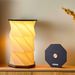 Portable Rechargeable Touch Dimmer Foldable Paper Lamp With Warm Light For Bedroom Living Room Travel Gifts For Women Men And Couples_desvips.com