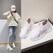 Popular Autumn Sports Women, Stylish And Versatile, Elastic Student Version, Fly-knit Breathable Ultra-light Running_desvips.com