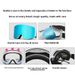 UV Protection Snap-On Prescription Cover, Cylinder Flip-Up Magnetic Double-Layer Anti-Fog Ski Goggles_desvips.com