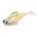 Lure Bait Ten Colors Silicone Soft Bait Mini T Tail Lead Fish 6cm8g Anti Hanging Bottom Jumping Fish Upturned Mouth Bass Bait_desvips.com