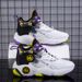 Basketball shoes four seasons models leather high top running sneakers breathable youth men's shoes_desvips.com