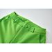 Women's emerald green spliced suit collar top wide-leg trousers temperament fashion two-piece trouser suit_desvips.com