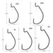 NEWUP 30PCS/BOX Fishing Hook Iseama Circle Carp Eyed Fishing Hook Carp Fly Fishing Hook Sea Accessories Tackle_desvips.com