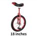 Origin Supply: Unicycle, Single-wheeled Bicycle 18inch Unicycle For Adults And Children, Off-road Mountain Racing Bike_desvips.com