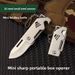 Outdoor Folding Pocket Fruit Knife, D2 Steel, Mini Portable, Suitable Opening Packages, Keychain Accessory,_desvips.com