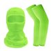 Cooling UV Protection Face Mask & Arm Sleeves Set - Breathable Moisture-Wicking Fabric For Cycling, Running, Outdoor Sports (Multiple Colors )_desvips.com