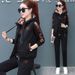 Thickened Plush Sportswear For Women In Autumn Winter, New Korean Version Of Warm And Fashionabl, Hooded Three_desvips.com